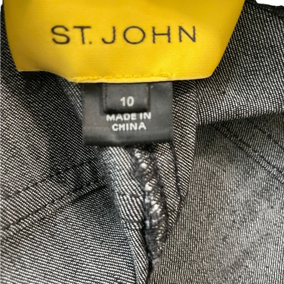 ST. JOHN denim Size 10 - Picture 13 of 16